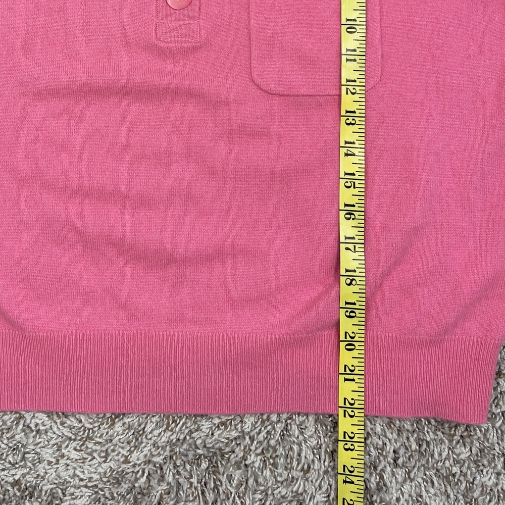 J. Crew Pink Cashmere Sweater - Picture 6 of 9